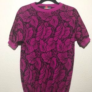 Vintage short sleeve sweater